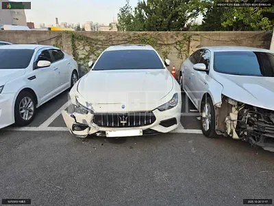 Photo 1 of 10: 2016 Maserati Ghibli Diesel, VIN ZAM57TSG2H1199065 — Korean insurance auction