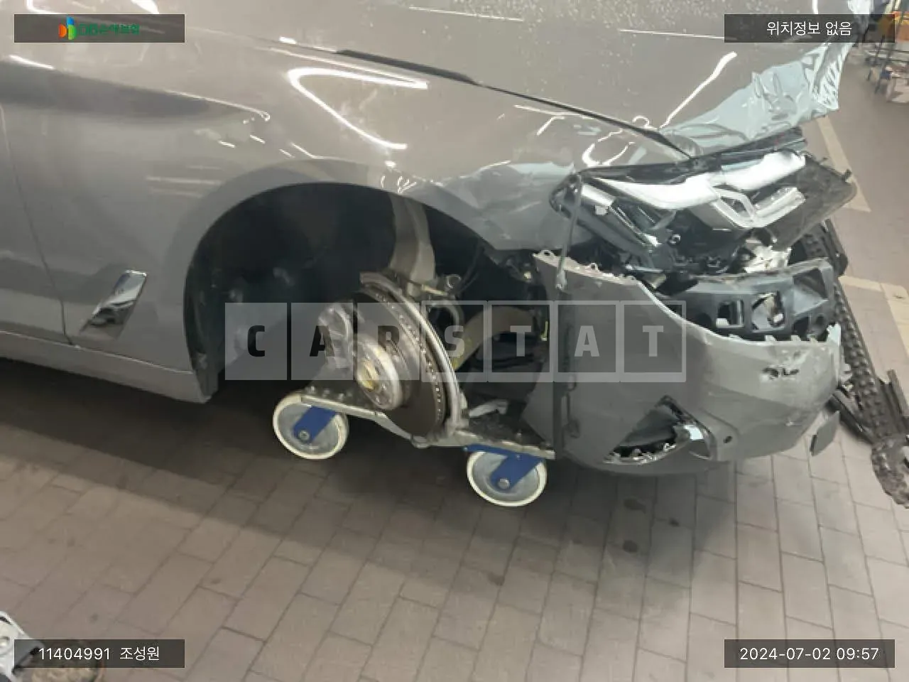Photo 2 of 12: 2022 BMW 523d xDrive, VIN WBA31ES03NWX84079 — Korean insurance auction