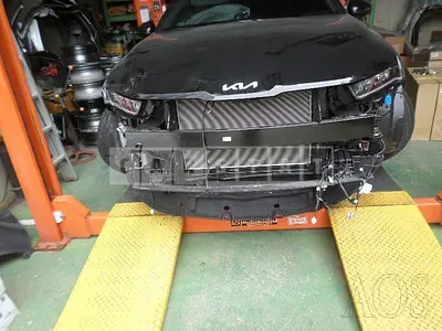 Photo 1 of 48: 2022 Kia K5, VIN KNAG341ABNA196632 — Korean insurance auction