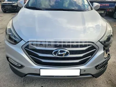Photo 1 of 11: 2015 Hyundai Tucson, VIN KMHJU81VBFU929100 — Korean insurance auction