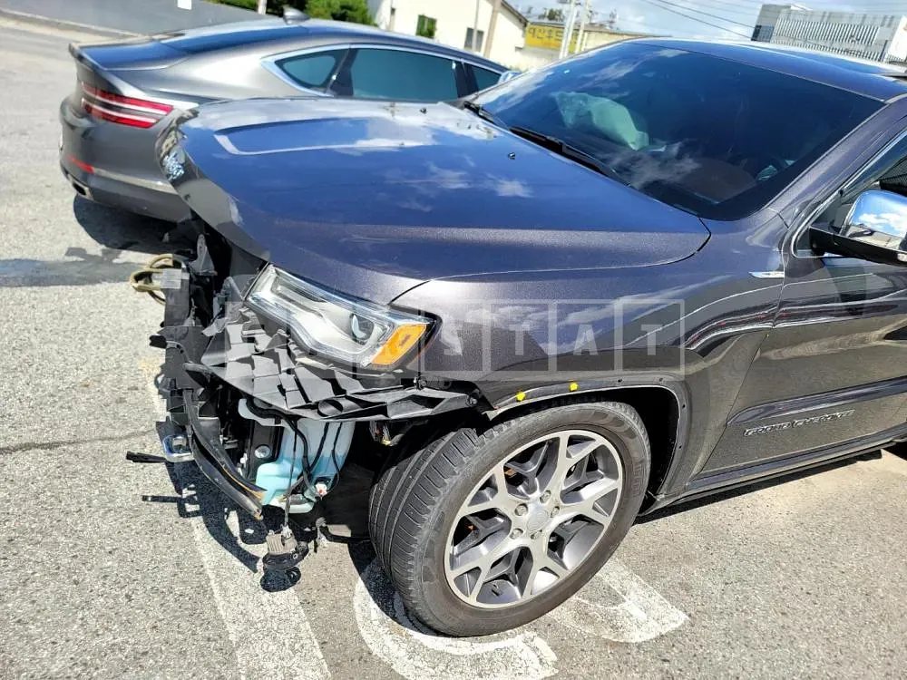 Photo 2 of 19: 2021 Jeep Zip Grand Cherokee, VIN 1C4RJFCG7MC529224 — Korean insurance auction