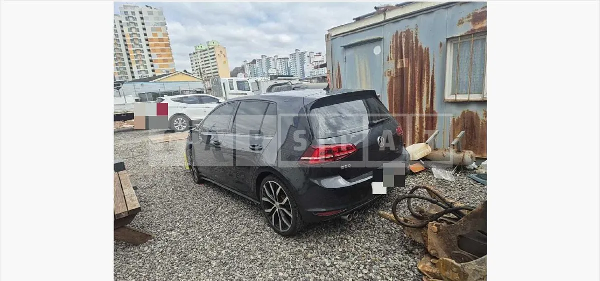 Photo 2 of 8: 2016 Volkswagen Golf GTD BMT — Korean insurance auction