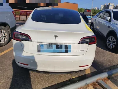 Photo 1 of 20: 2020 Tesla Model 3 Long Range, VIN 5YJ3E1EBXLF750767 — Korean insurance auction