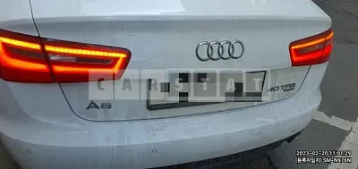 Photo 1 of 8: 2014 Audi A6 40 TFSI quattro, VIN WAUZZZ4G0FN014031 — Korean insurance auction