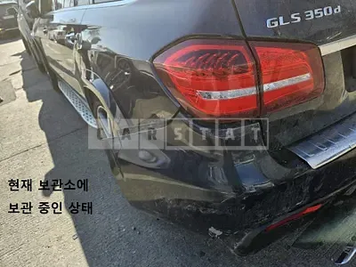 Photo 1 of 22: 2018 Mercedes-Benz GLS350d 4Matic, VIN WDCDF2EE5JB094280 — Korean insurance auction