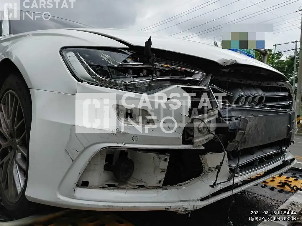 Photo 2 of 3: 2015 Audi A6 35 TDI, VIN WAUZZZ4G4FN027896 — Korean insurance auction