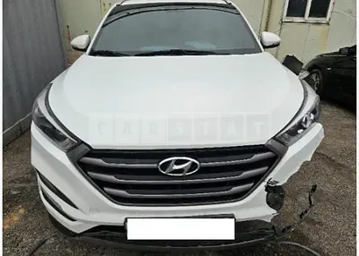Photo 1 of 24: 2016 Hyundai Tucson, VIN KMHJ3815GGU104683 — Korean insurance auction