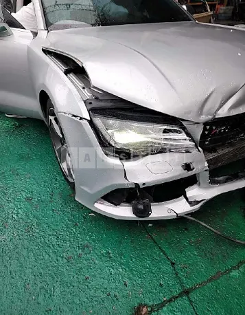 Photo 2 of 38: 2015 Audi A7 45 TDI quattro, VIN WAUZZZ4G9FN022287 — Korean insurance auction