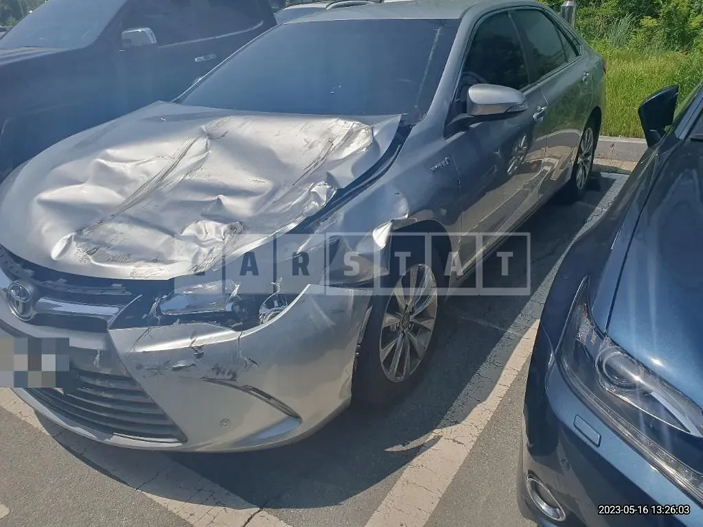 Photo 2 of 9: 2016 Toyota New Camry Hybrid LE, VIN 4T1BD1FK0GU193440 — Korean insurance auction