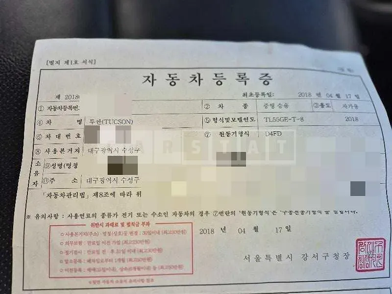 Photo 2 of 29: 2018 Hyundai Tucson — Korean insurance auction