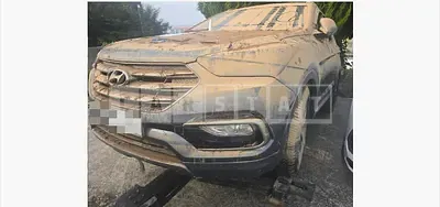 Photo 1 of 4: 2017 Hyundai Santa Fe 2.0 — Korean insurance auction