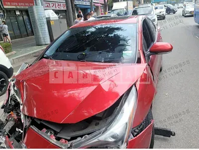 Photo 1 of 12: 2016 Toyota Prius, VIN JTDKBRFU6G3529141 — Korean insurance auction