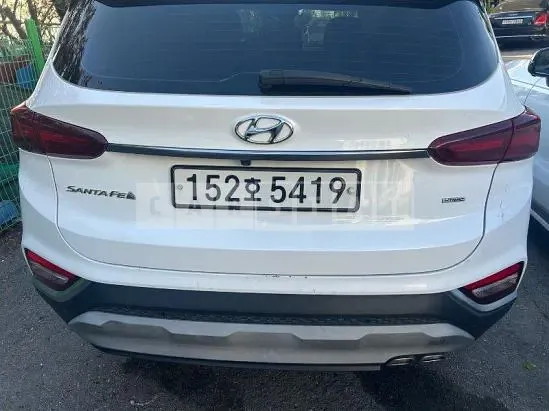 Photo 2 of 50: 2020 Hyundai Santa Fe — Korean insurance auction