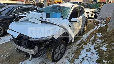 Photo 1 of 5: 2019 Hyundai Kona Electric Car — Korean insurance auction