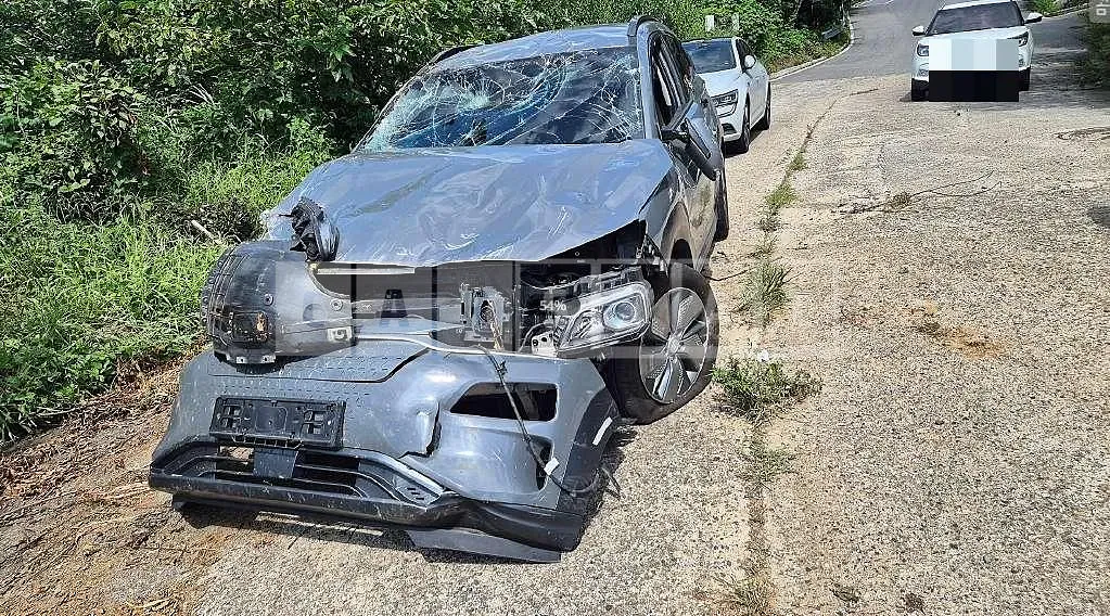 Photo 2 of 9: 2019 Hyundai Kona Electric Car — Korean insurance auction