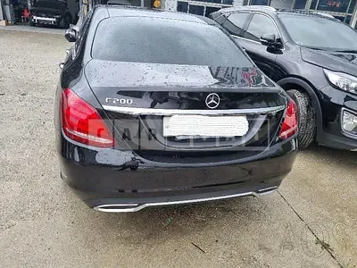 Photo 1 of 20: 2015 Mercedes-Benz C 200, VIN WDDWF4CB6FF096869 — Korean insurance auction