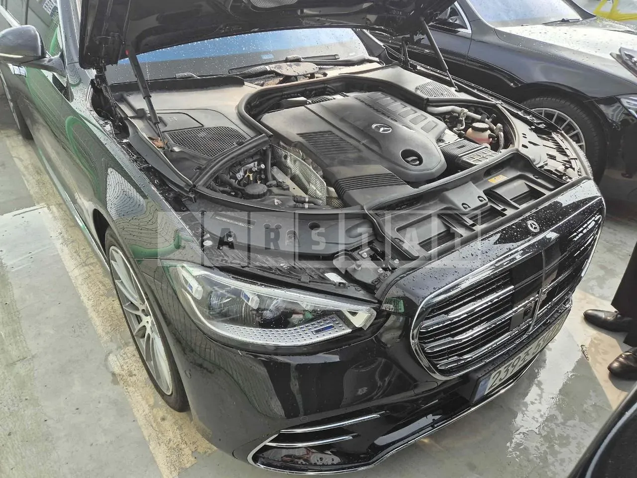 Photo 2 of 9: 2021 Mercedes-Benz S500 4Matic, VIN W1K6G6DB1MA062114 — Korean insurance auction