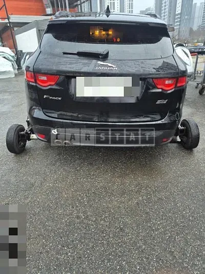 Photo 1 of 8: 2019 Jaguar F-Pace 20d AWD — Korean insurance auction