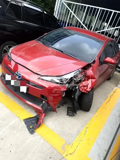 Photo 1 of 51: 2019 Toyota Prius 2WD, VIN JTDKARFU7K3100621 — Korean insurance auction