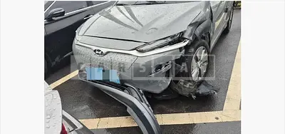 Photo 1 of 15: 2019 Hyundai Kona Electric Car — Korean insurance auction