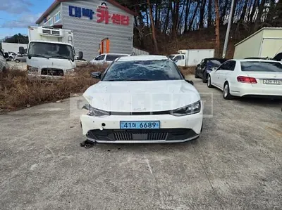 Photo 1 of 15: 2023 Kia EV6, VIN KNAC281CPPA100167 — Korean insurance auction