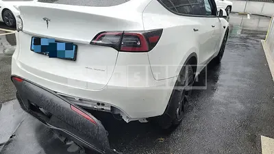 Photo 1 of 4: 2022 Tesla Cantsetra Model Y Long Range — Korean insurance auction