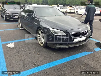 Photo 1 of 8: 2016 BMW 640d Gran Coupe xDrive, VIN WBA6E4105GG299808 — Korean insurance auction