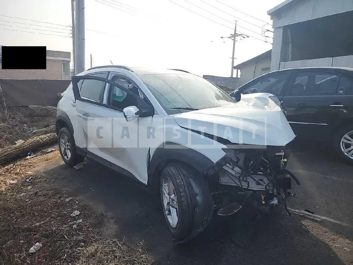 Photo 2 of 8: 2018 Hyundai Kona 1.6, VIN KMHK4815GJU101150 — Korean insurance auction
