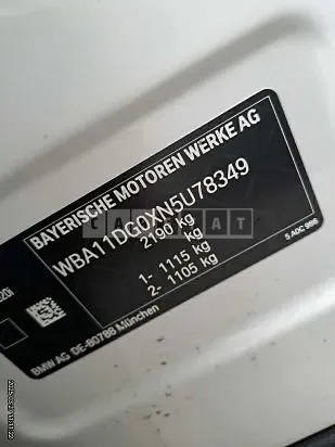 Photo 2 of 10: 2022 BMW X1 xDrive 20i, VIN WBA11DG0XN5U78349 — Korean insurance auction