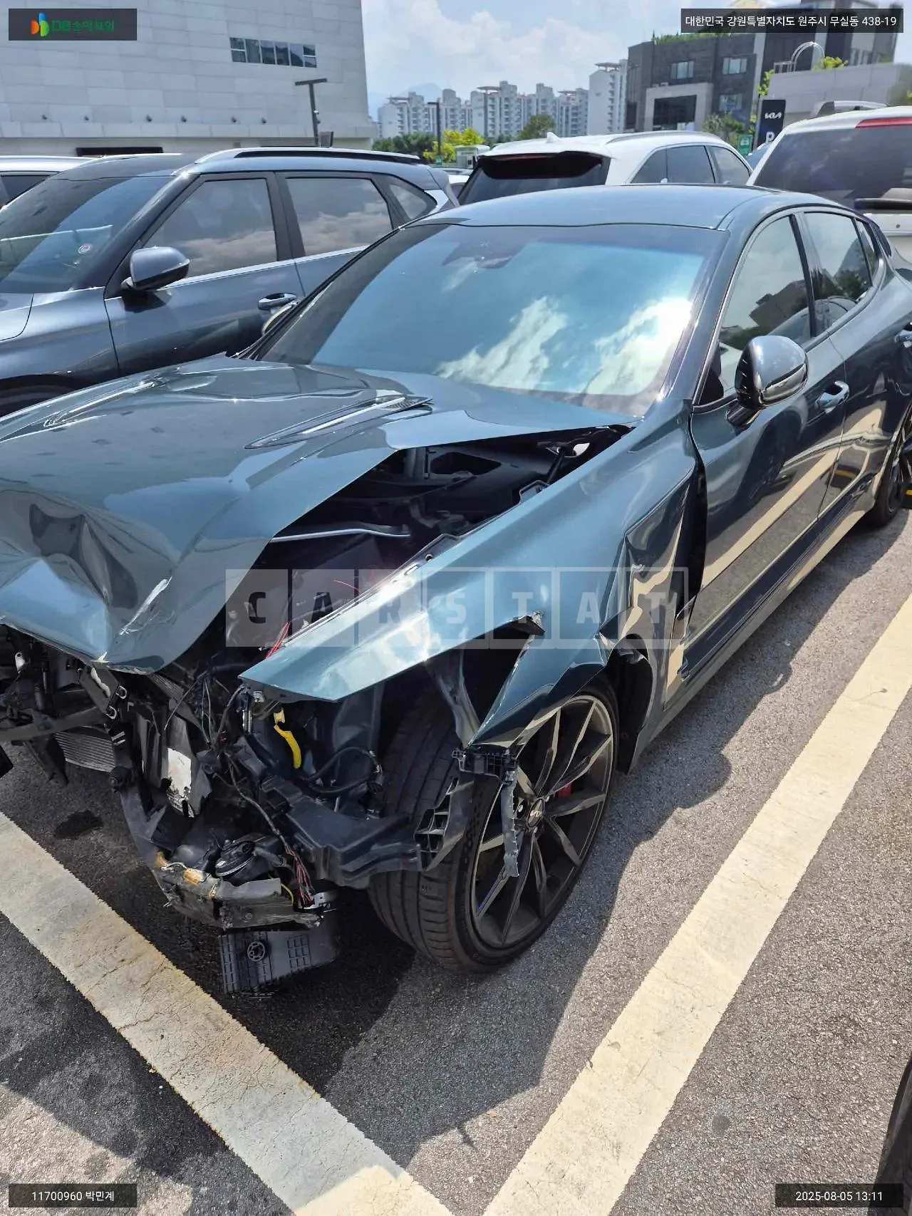 Photo 2 of 11: 2022 Kia Stinger, VIN KNAE551CDPS122561 — Korean insurance auction