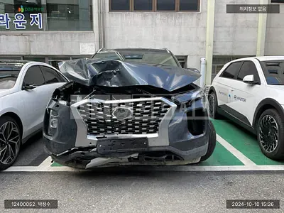 Photo 1 of 15: 2020 Hyundai Palisade, VIN KMHR281EBMU217045 — Korean insurance auction