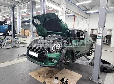 Photo 1 of 10: 2021 MINI Cooper, VIN WMWXR7105M2N97634 — Korean insurance auction