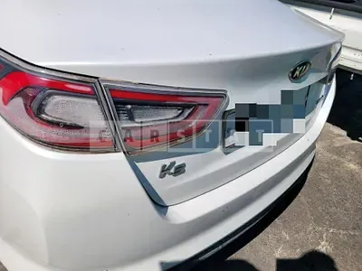 Photo 1 of 8: 2015 Kia K5, VIN KNAGN41CBFA087358 — Korean insurance auction