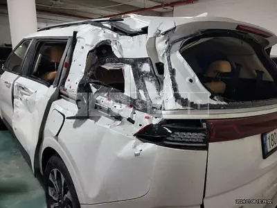 Photo 1 of 25: 2023 Kia Carnival, VIN KNANB81BBPS207027 — Korean insurance auction
