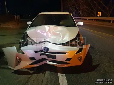 Photo 1 of 11: 2018 Toyota Prius, VIN JTDKBRFU6J3072046 — Korean insurance auction