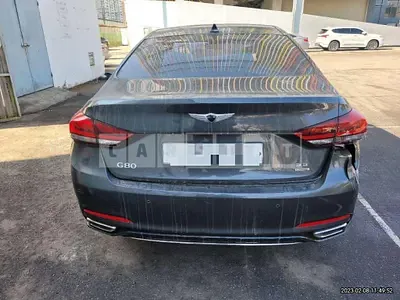 Photo 1 of 16: 2018 Genesis G80 3.3 — Korean insurance auction