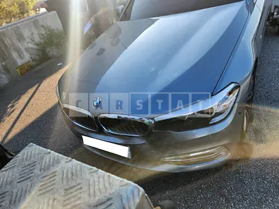 Photo 1 of 35: 2018 BMW 520i, VIN WBAJK7101JBH23531 — Korean insurance auction