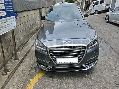 Photo 1 of 31: 2018 Hyundai Genesis G80, VIN KMHGM41DBKU306006 — Korean insurance auction