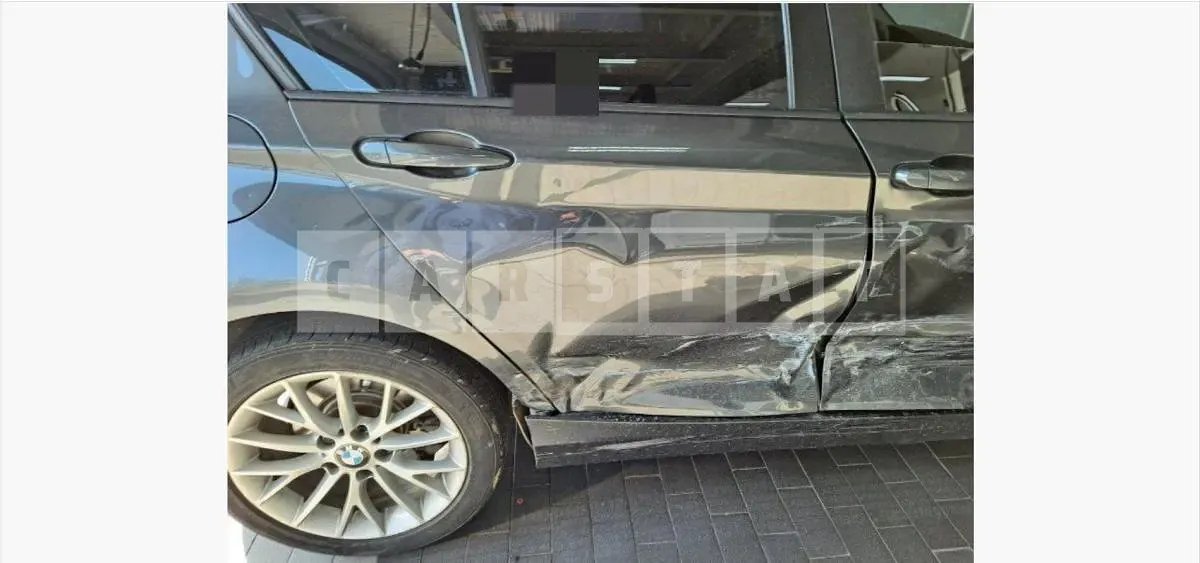 Photo 2 of 13: 2015 BMW 118d, VIN WBA1C1106FJ836721 — Korean insurance auction
