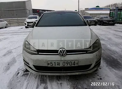 Photo 1 of 8: 2016 Volkswagen Golf 2.0 TDI BMT, VIN WVWZZZAUZGW096162 — Korean insurance auction