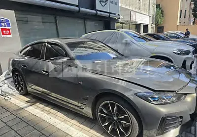 Photo 1 of 6: 2024 BMW i4 M50 — Korean insurance auction