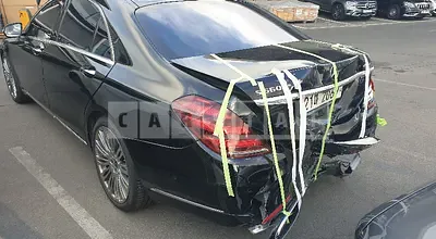Photo 1 of 4: 2019 Mercedes-Benz S560 4Matic L, VIN WDDUG8GB5KA459899 — Korean insurance auction