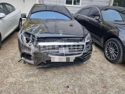 Photo 1 of 8: 2018 Mercedes-Benz S350d, VIN WDDUF2AB2JA377068 — Korean insurance auction