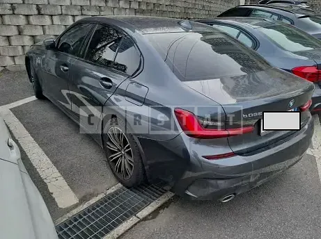 Photo 2 of 5: 2021 BMW 320d, VIN WBA5V5106MFK15188 — Korean insurance auction