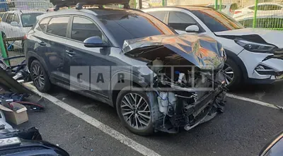 Photo 1 of 4: 2019 Hyundai Tucson, VIN KMHJ581ABKU083924 — Korean insurance auction