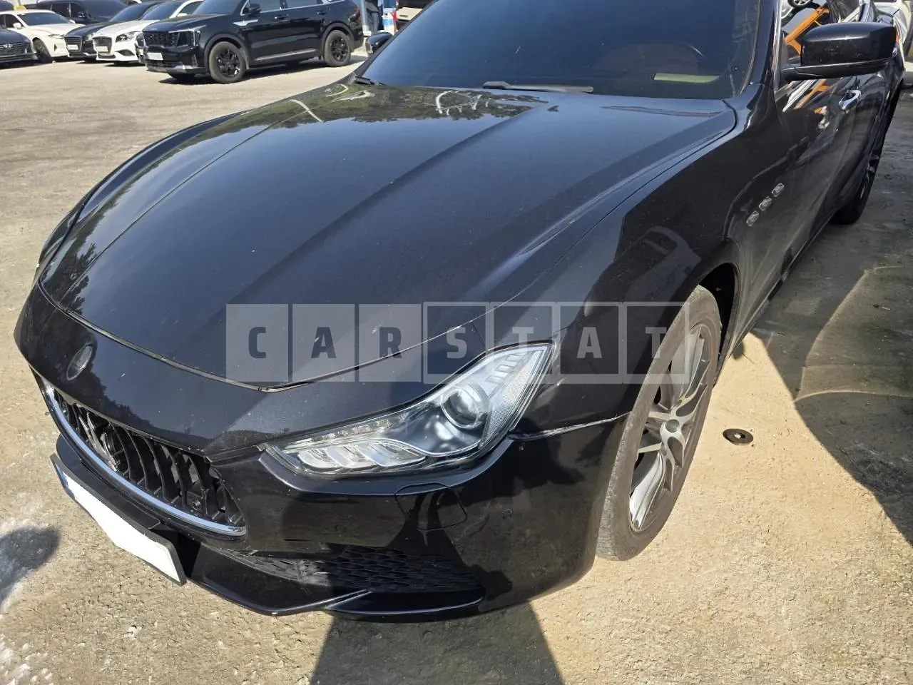 Photo 2 of 19: 2015 Maserati Ghibli Diesel, VIN ZAMVM45F7E0095965 — Korean insurance auction