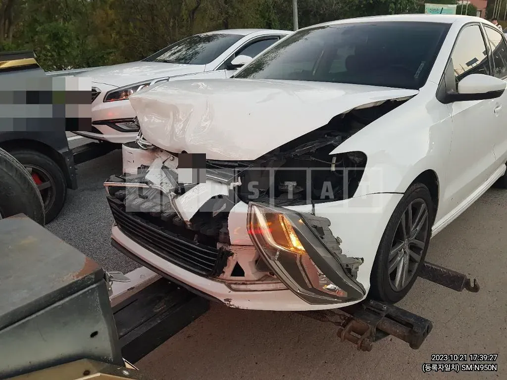 Photo 2 of 2: 2015 Volkswagen Polo 5 FL 1.4 TDI BMT, VIN WVWZZZ6RZFY258757 — Korean insurance auction