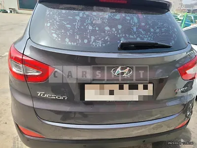 Photo 1 of 13: 2014 Hyundai Tucson, VIN KMHJT81VBFU994647 — Korean insurance auction