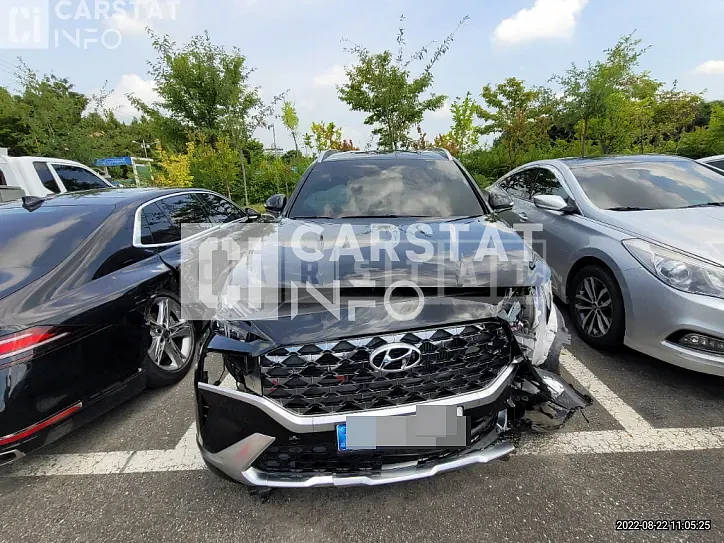 Photo 2 of 12: 2020 Hyundai Santa Fe 2.2 (4WD) — Korean insurance auction
