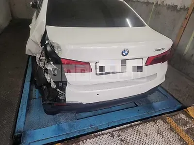Photo 1 of 9: 2018 BMW 530i xDrive M Sport Plus, VIN WBAJD3109JB255788 — Korean insurance auction